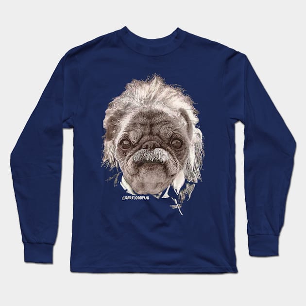 Albert einstein Long Sleeve T-Shirt by darklordpug